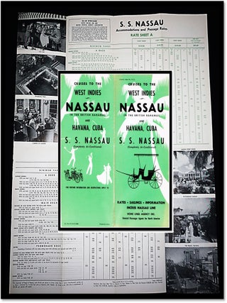 Item #16402 Cruises to the West Indies on the S. S. Nassau. To the British Bahamas, Havana, Cuba