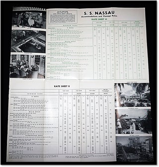 Cruises to the West Indies on the S. S. Nassau. To the British Bahamas, Havana, Cuba.