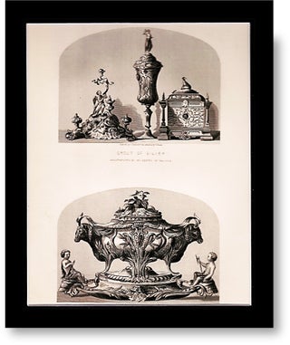 Item #16414 Steel Engraving Featuring Decorative Item Displayed at the Great Exhibition of 1851....