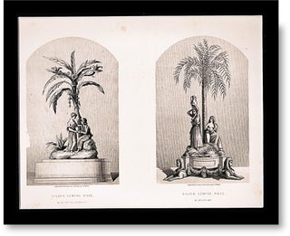 Item #16417 Steel Engraving Featuring Decorative Item Displayed at the Great Exhibition of 1851....