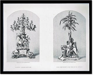 Item #16419 Steel Engraving Featuring Decorative Item Displayed at the Great Exhibition of 1851....