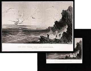 Item #16424 Steel Engraving 'The Open Water From Ape Jefferson'. c1856 from Elisha Kent Kane's...