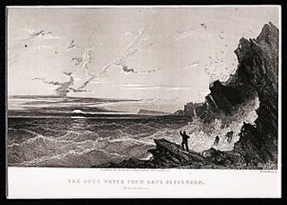 Steel Engraving 'The Open Water From Ape Jefferson'. c1856 from Elisha Kent Kane's Explorations in the Tears 1853, 54, 55 Volume 1