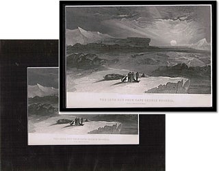 Item #16425 Steel Engraving 'The Lookout From Cape George Russell'. c1856 from Elisha Kent Kane's...