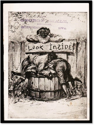 Item #16482 [Racist imagery] [Patent Medicines] Scott's Emulsion. “Look Inside” Advert from...