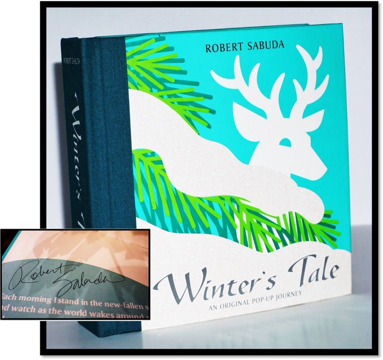 Item #16507 Winter's Tale: An Original Pop-up Journey [SIGNED]. Robert Sabuda.