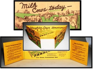 Item #16513 Milk Cows Today – Slaughter Cows Tomorrow [Live Stock