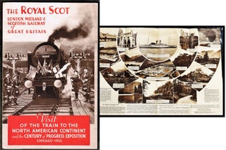 Item #16525 The Royal Scot London Midland & Scottish Railway of Great Britain Visit of the...