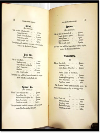 Practical Recipes for the Manufacture of Aerated Beverages, Cordials, Non-Alcoholic Brewed Beers, Carbonated Minerals, and Other Popular Beverages.
