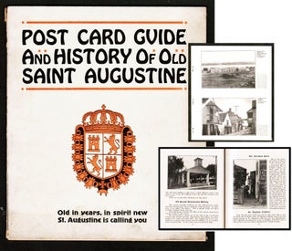 Item #16538 Post Card Guide and History of Old Saint Augustine Florida [6 postcards]. Herbert. J....