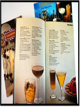 Five Mid-Century Liqueur Cocktail / Recipe Pamphlets