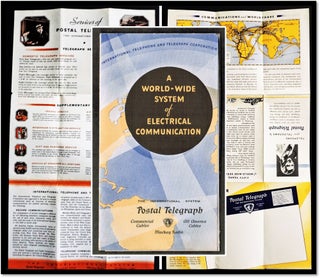 Item #16558 Souvenir Postal Telegraph Company Brochure. Century of Progress World’s Fair,...