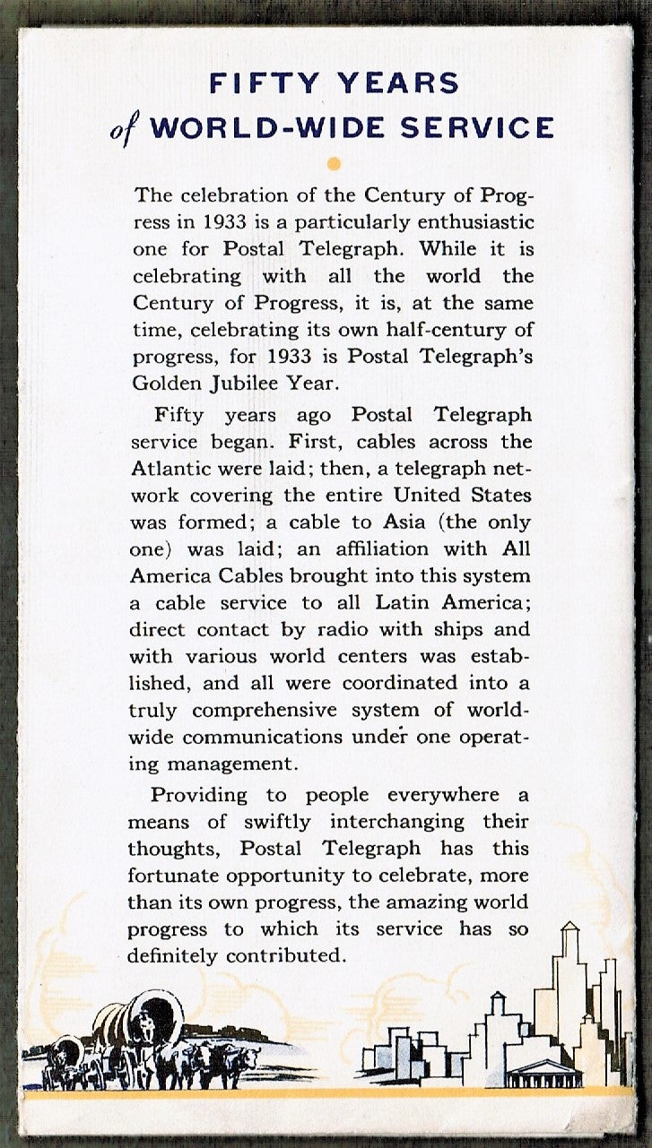 Western Union Telegraph Company to Deland, Florida by Western Union  Telegraph Company