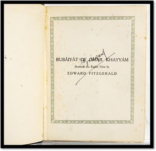 Rubaiyat of Omar Khayyam [Edmund Dulac Color Plates]