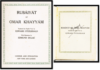 Rubaiyat of Omar Khayyam [Edmund Dulac Color Plates]