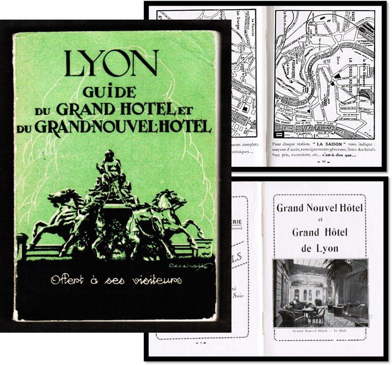 Item #16577 Lyon Guide Book du Grand Hotel et du Grand Novel Hotel Guide de Lyon Touristique et Commercial. Lyon Centre de Tourism.