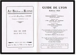 Lyon Guide Book du Grand Hotel et du Grand Novel Hotel Guide de Lyon Touristique et Commercial