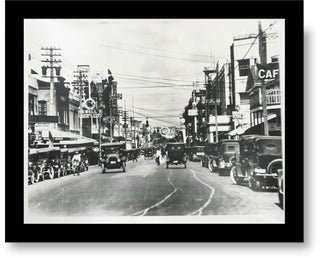 Item #16591 Photograph of Flagler Street Looking West ca1920, Miami, Florida. Photographer: Matlack