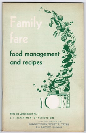 Item #16601 Family Fare Food Management and Recipes (Home and Garden Bulletin, Volume 1