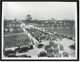 Item #16642 Photograph Ponce and Coral Way, 1925 At the Opening of the Trolly Service connecting...
