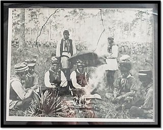 Item #16643 Photograph of Seminole Native Americans c1890 [Mikasuki; Everglades, South Florida