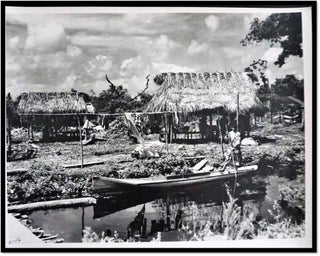 Item #16646 Photograph: Seminole Village, 1928 Along the Tamiami Trail South Florida
