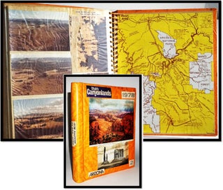 Item #16697 A Family Travel Scrapbook of Utah’s Canyonlands 1978 with Brochures. Seff-Published
