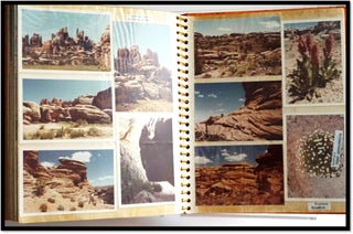 A Family Travel Scrapbook of Utah’s Canyonlands 1978 with Brochures