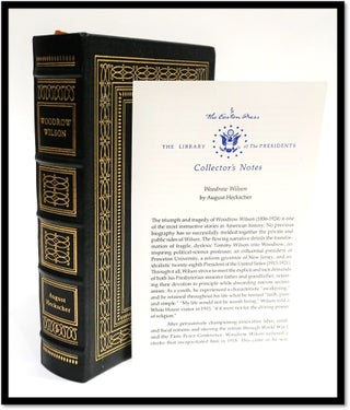 Item #16703 Woodrow Wilson. August Heckscher