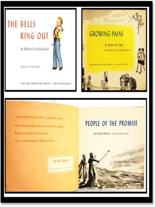 Three Mid-Century Illustrated Christian Children’s Books: The Bells Ring Out; People of the Promise; Growing Pains