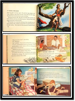 Three Mid-Century Illustrated Christian Children’s Books: The Bells Ring Out; People of the Promise; Growing Pains