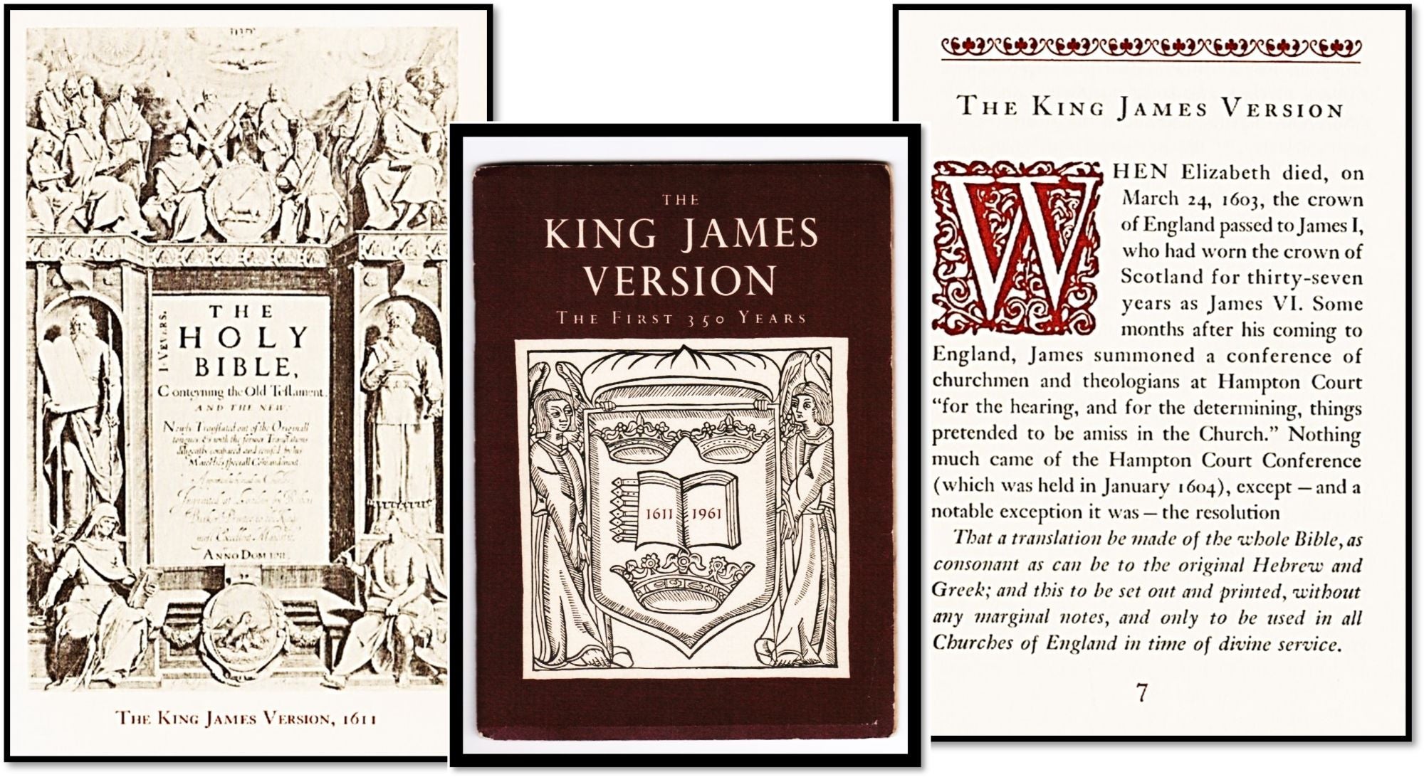 The King James Version: The First 350 Years, 1611 - 1961 | F. F. Bruce