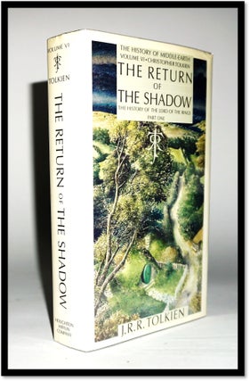 The Return of the Shadow: The History of the Lord of the Rings, The History of Middle-Earth, Part. J. R. R. Tolkien, Tolkien.