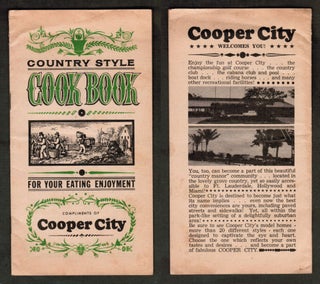 Item #16770 Country Style Cookbook for your Eating Enjoyment Compliments of Cooper City [Florida