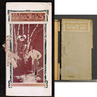 Item #16780 Happy Days a Book of Toasts Compiled and Edited with and Introduction. George N. Madison