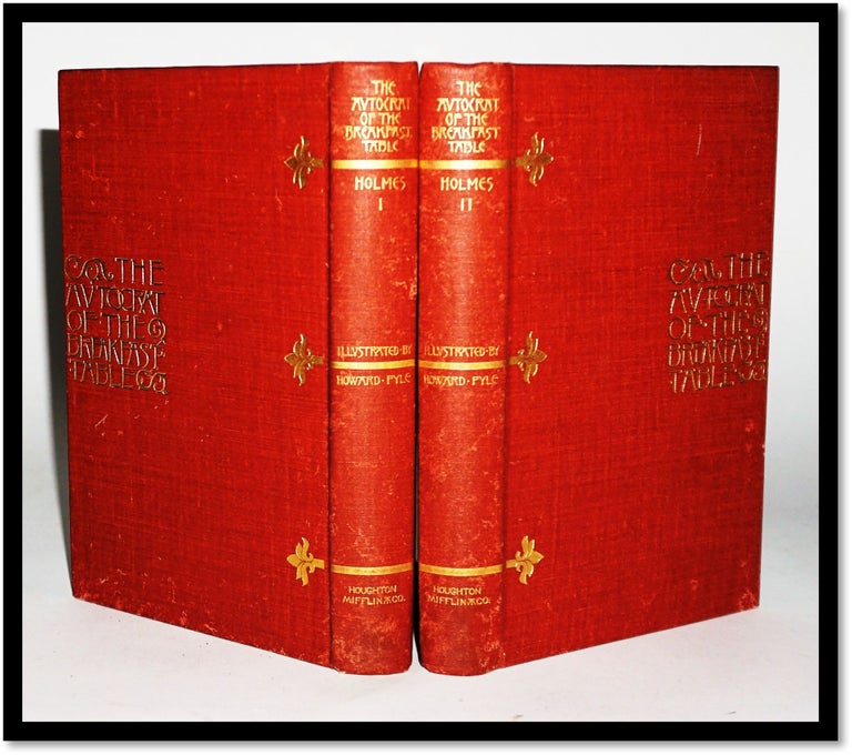 Item #16797 The Autocrat of the Breakfast Table, 2 Volume Set. Oliver Wendell Holmes.