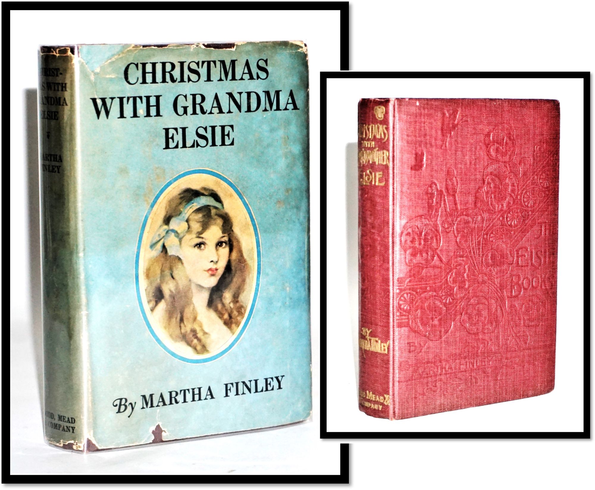 Item #16921 Christmas Visit with Grandma Elsie [Elsie Dinsmore #14]. Martha Finley