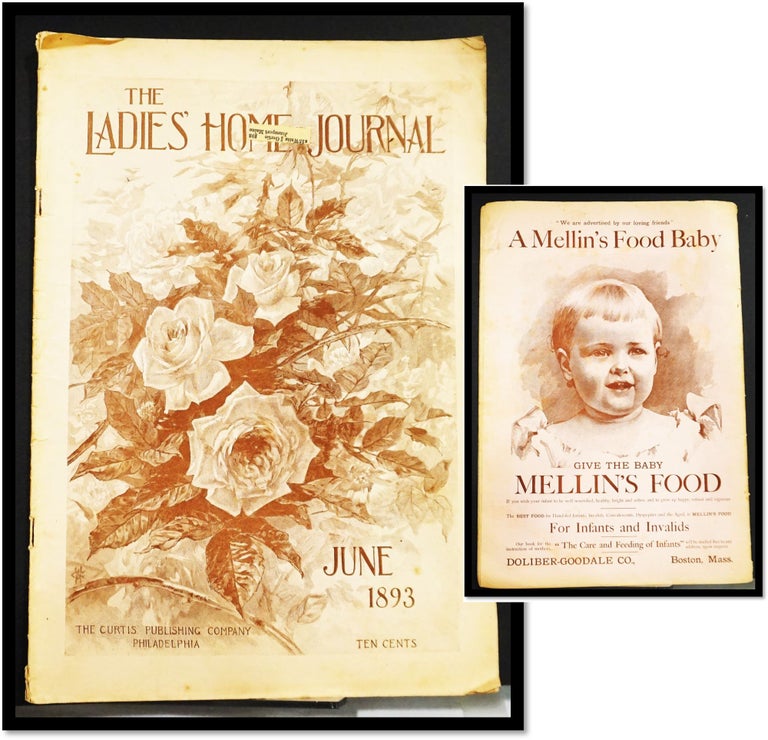 Item #16932 The Ladies’ Home Journal – Mellin's Food Baby Advert Rear Cover - June 1893