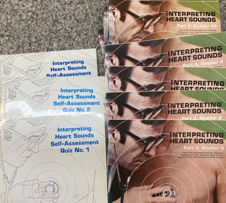 Item #16966 Interpreting Heart Sounds Self-Assessment Quiz with LP 20 volumes. Roche Laboratories