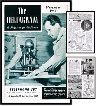 Item #17002 The Deltagram Dec. 1941: Telephone Set - Cedar Chests - End Table - Delta Power Tools