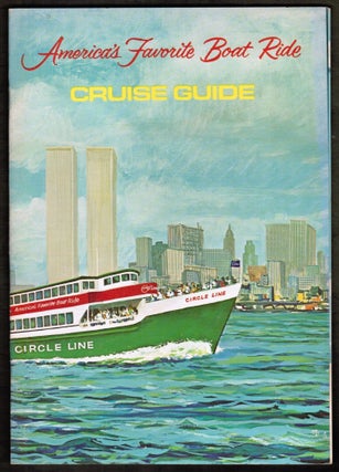 Item #17012 America's Favorite Boat Ride. Cruise Guide. New York City. Circle Line c1970