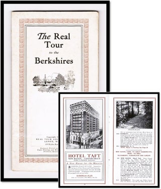 Item #17045 The Real Tour to the Berkshires [Auto Travel Guidebook]. Real Tour Association, Mass...