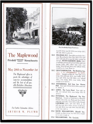 The Real Tour to the Berkshires [Auto Travel Guidebook]