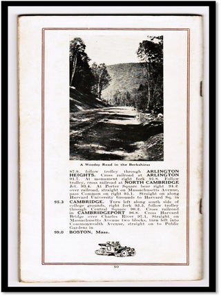 The Real Tour to the Berkshires [Auto Travel Guidebook]
