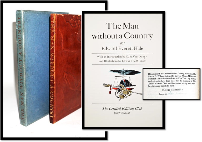 Item #17050 The Man Without a Country. Edward Everett Hale.