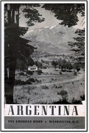 Item #17065 Argentina. Pan American Union