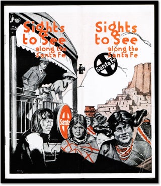Item #17070 Sights to See Along the Santa Fe [Railroad Travel Guide