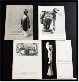 Item #17108 Four Art Exhibition Catalogues Museum of Modern Art, New York [1960s