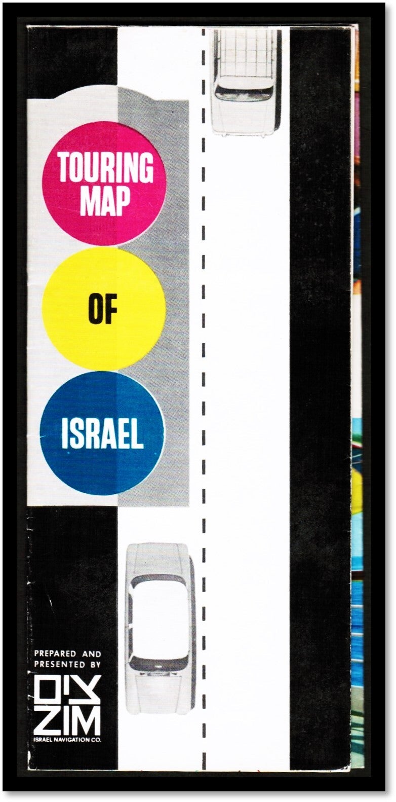 Touring Map of Israel | Zim Touring Company