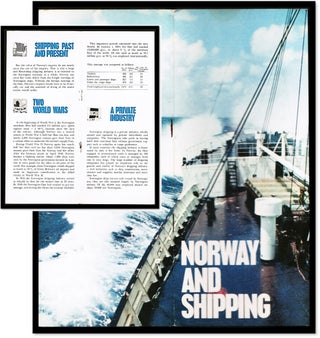 Item #17115 Norway and Shipping; c1965 [Brochure Promoting Free Shipping